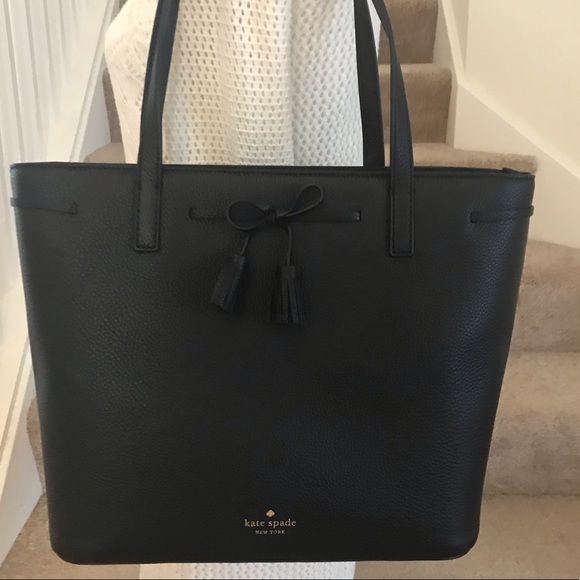 Kate spade medium top zip Hayes shoulder tote - Picture 2 of 8